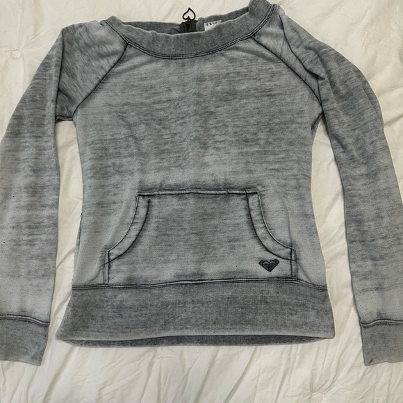 Gray Sweater•Size L•Roxy - Picture 1 of 5
